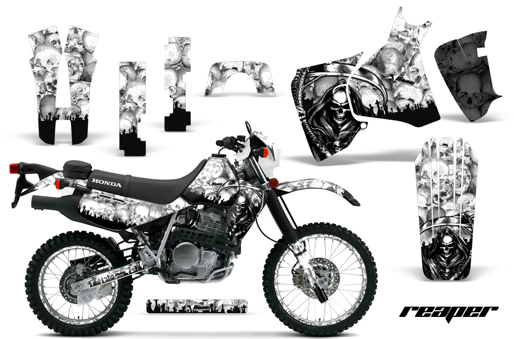 Honda XR 650 L 93 12 Graphics Kit Reaper W NPs